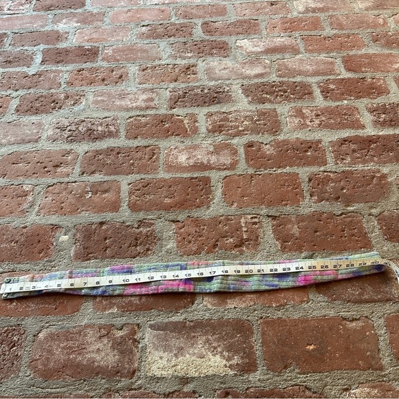 Vintage hot pink, purple, orange and army green belt - Picture 12 of 15